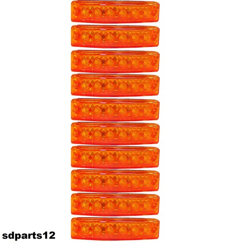 12v orange led feux de - x, 6