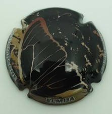 Capsule de champagne Sourdet Diot Elmija papillon 2014. TH