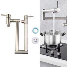 1 x robinet mural pivotant pliable mural cuisine robinet pot remplissage