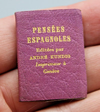 PETIT LIVRE MINUSCULE FORMAT