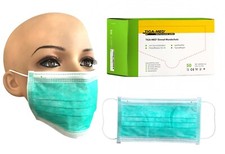 Masque Médical 250 Pcs 3 Couches Masque Hygiénique CE 14683 IIR MNS-Masque
