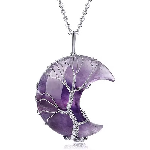 Pendentif naturelle arbre - naturelle, de