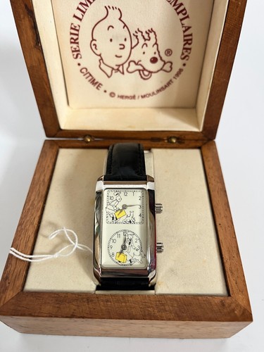 Herge montre tintin - herge,