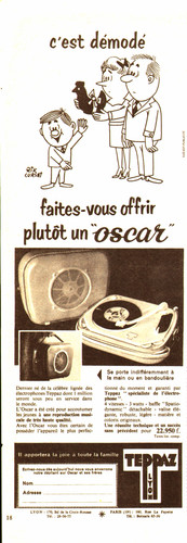 Pub electrphone teppaz - ",