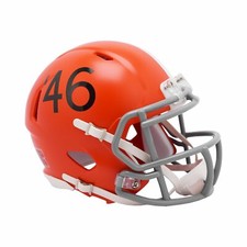 Casque NFL Cleveland Browns Throwback 1946 Mini Speed Riddell