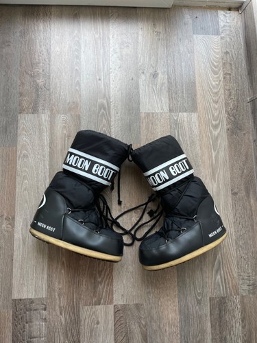 Moon boot icon nylon black - moon,