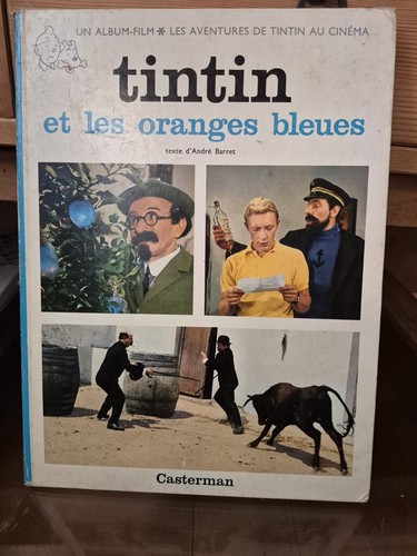 Tintin les oranges - tintin, bleues