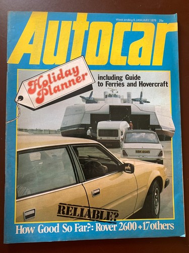 Autocar magazine 1979 - magazine, 6/01/1979