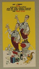 Chaland carte voeux magic - voeux,