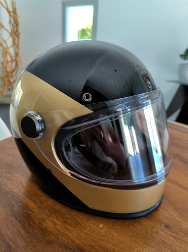 Casque moto vintage - moto,