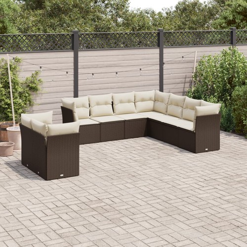 Salon jardin avec coussins - jardin,