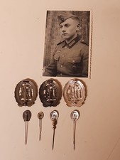 Lot 3 Insignes des SPORT Allemand différents ALLEMAND 100%  WW2 