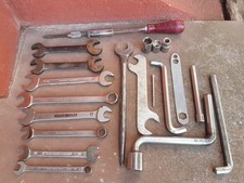 Lot ancienne cle pipe plate