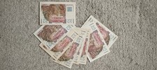Lot De 8 Billets Français 