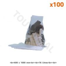 Sac à gravats en plastique