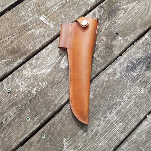 Cuir couteau fourreau 5cm - fourreau, 30.5cm