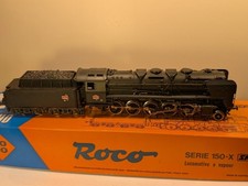 Locomotive 150 X Roco HO noire état neuf