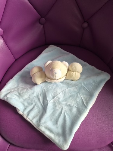 Doudou plat jacadi ours blanc - ,