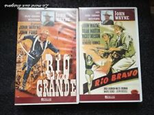Lot VHS Rio Bravo / Rio Grande JOHN WAYNE Western CASSETTE  video k7 Ford Hawks