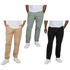 Riverso Chino Pantalon Homme RIVFIETE Tapered Fit Pantalon Stretch