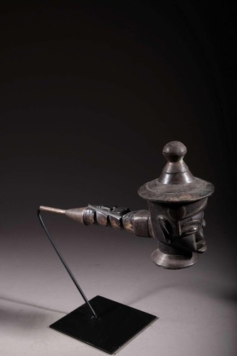 Art africain pipe luba 263 - pipe,