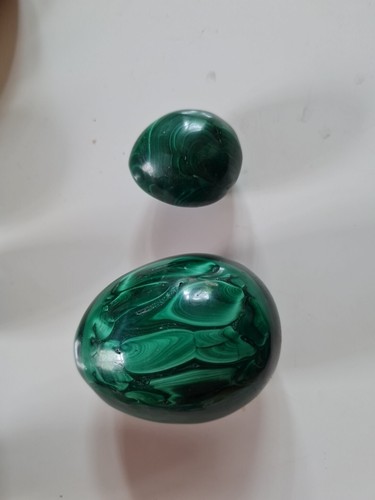 Oeufs malachite lot de - -, 2