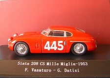 SIATA 208 CS #245 MILLE MIGLIA