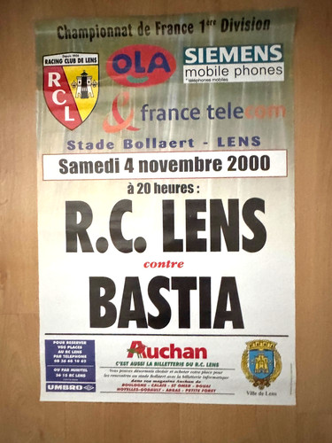 Football affiche lens v - rc, 4