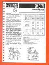 SAVIEM SM 8 TM / CHASSIS