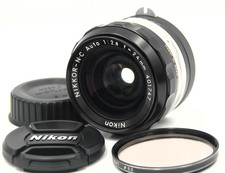 【Objectif grand angle Nikon NIKKOR N.C Auto Non-Ai 24 mm f/2,8 du Japon