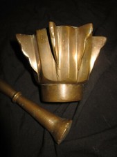 XVII HAUTE EPOQUE MORTIER HISPANO MAURESQUE ANTIQUE MORTAR