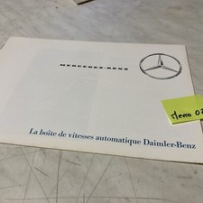 Mercedes Benz automobile boite vitesse automatique Daimler-Benz ancien catalogue