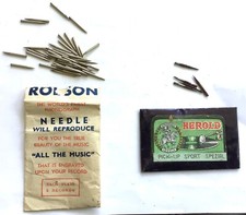 ANCIENNE BOÎTE A AIGUILLES DE GRAMOPHONE HEROLD PHONOGRAPH NEEDLES GRAMOPHONE