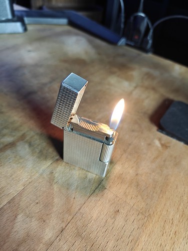Briquet dupont argent - briquet,