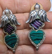 Paire Boucles D'oreilles Clips Vintage Zoé Coste