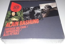 NEUF SCELLE ALAIN BASHUNG COFFRET 3 CD  FANTAISIE MILITAIRE L'IMPRUDENCE BLEU...