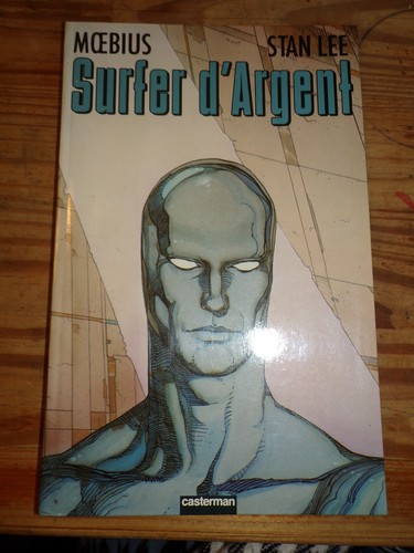 Surfer d argent - bd,