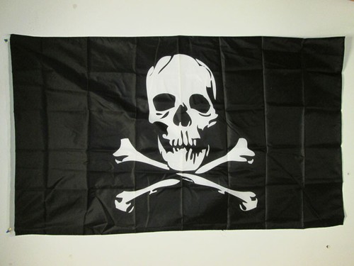 Drapeau pirate tête - pirate,
