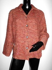 ORIGINAL CHAUDE DOUCE VESTE 60% LAINE FEMME MAYERLINE CHINE MULTICOLOR T:42/44