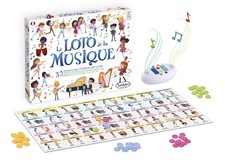- Le Loto de la Musique - Jeu Sensoriel - Un boîtier de 32 Instruments pour d...