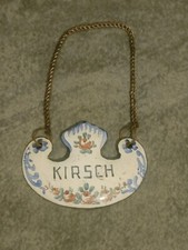 Kirsch Plaque Ancienne