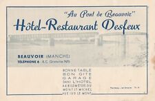 Carte de visite publicitaire