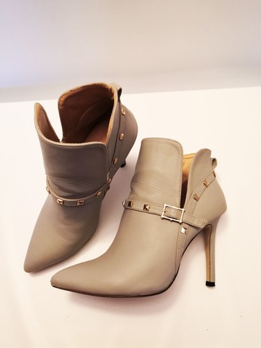Bottes stiletto grises - , à