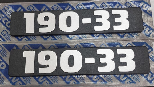 Paire écrite latérale iveco - Écrite,