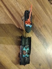VINTAGE - Corgy Toys - Authentique Batmobile et son Batboat