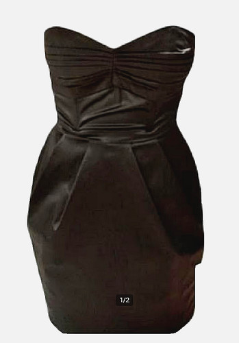 Robe bustier decolletee - bustier,