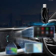 Adaptateur Projection Écran Voiture 2 en 1 pour Sans Fil pour Carplay et Auto