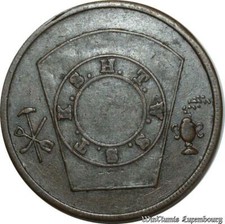 B1064 USA Masonic Token Franc