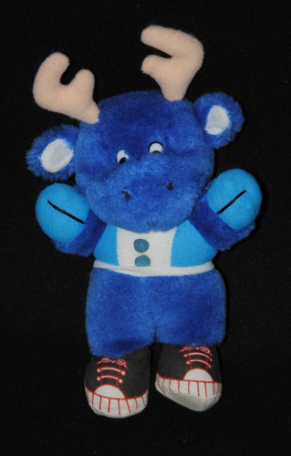 Peluche doudou cerf élan