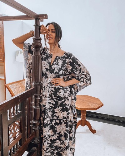 Maxi robe caftan - , plage